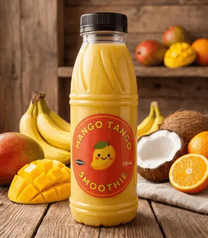 Mango Tango smoothie 0,33 literes palackban