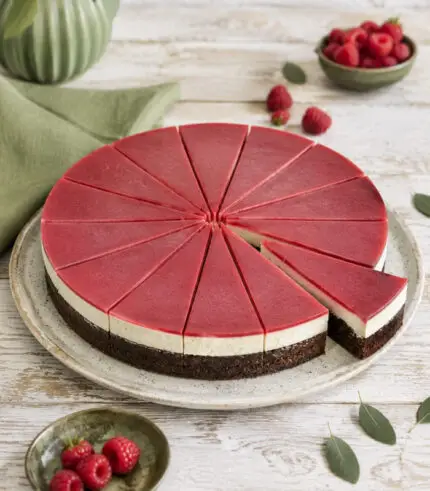 Málnás Brownie torta (14 szelet)